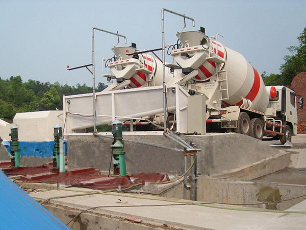 混凝土砂石分離機(雙車位)帶漿水回收