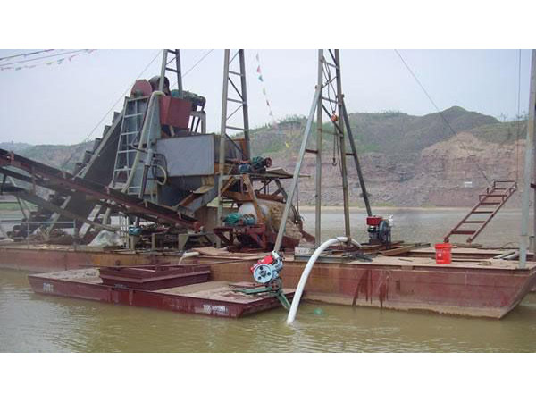 鐵砂船、鐵砂提取設(shè)備